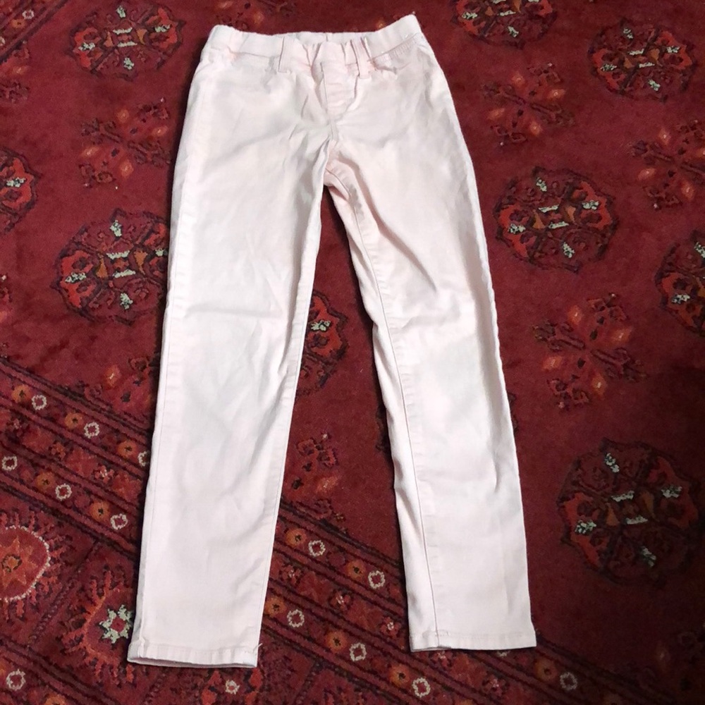 UNI QLO KIDS GIRLS PINK LEGGINGS SIZE 7-8